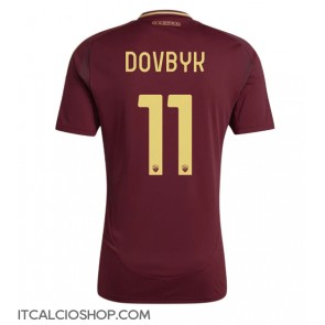 AS Roma Artem Dovbyk #11 Prima Maglia 2024-25 Manica Corta